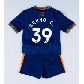 Dětské fotbalový komplet Newcastle United Bruno Guimaraes #39 Tretí košile 2025-26 Krátkým Rukávem